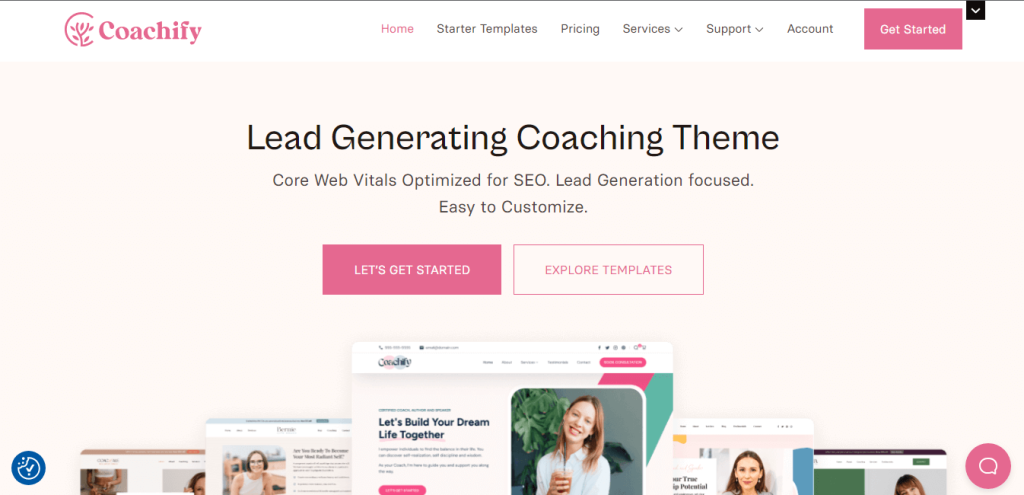 Coachify Pro - Consulting WordPress Theme
