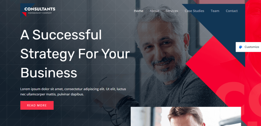 Consultants firm - Consulting WordPress Website