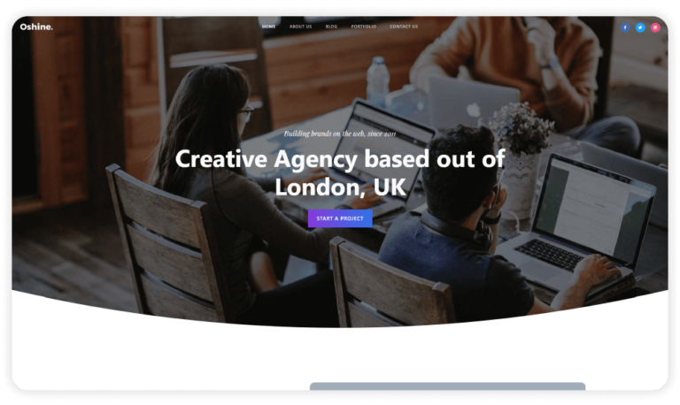 Oshine v44 WordPress Themes