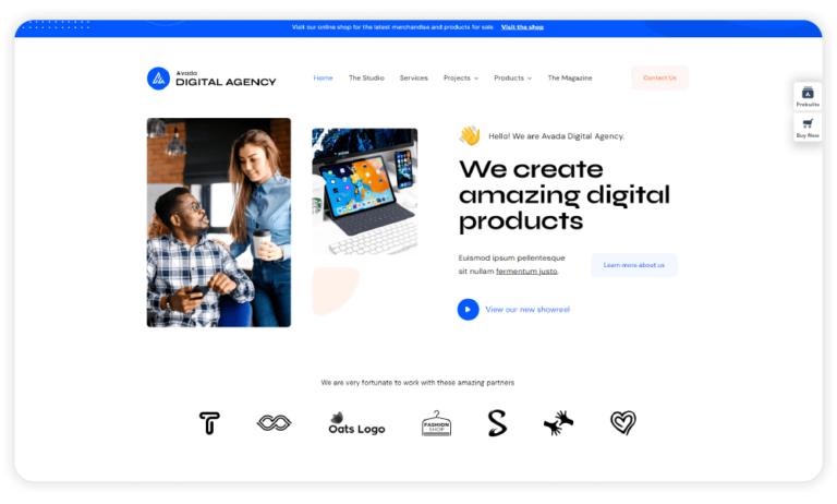 Digital Agency WordPress Themes