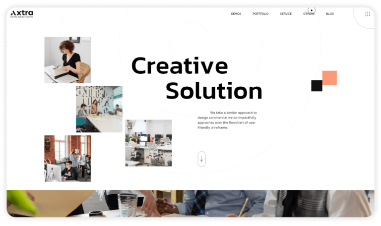 Home Creative Agency WordPress Themes