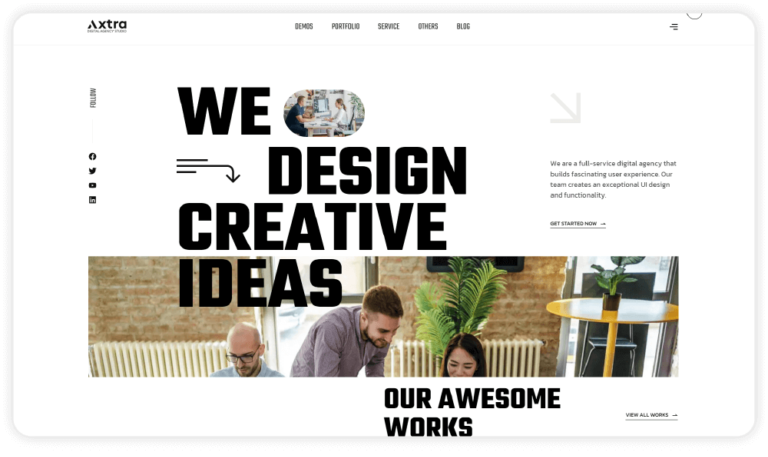 Home Creative Agency 3 WordPress Themes