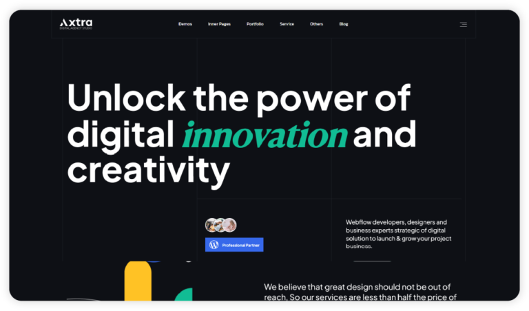 Home - Creative Agency - Two - WordPress Themes
