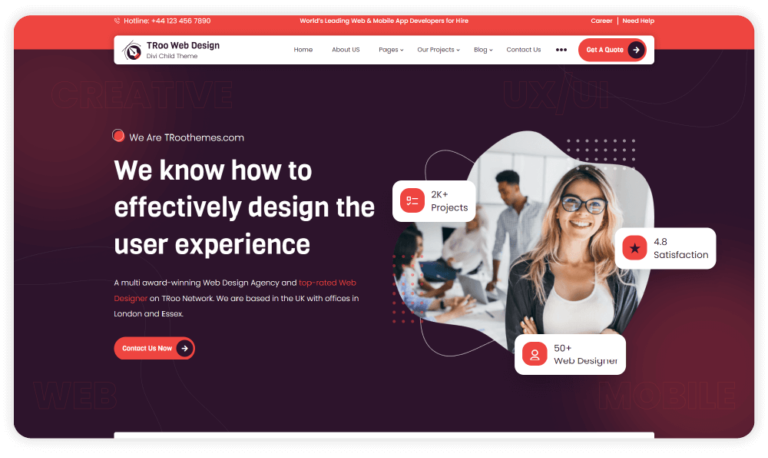 TRoo Web Design - Divi Child Theme