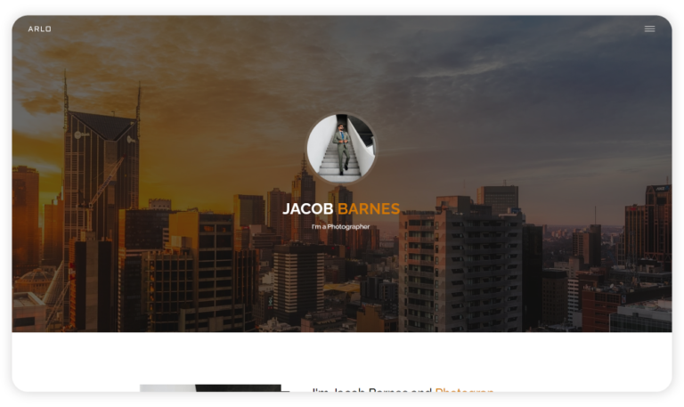Arlo - Personal Portfolio React Template-3
