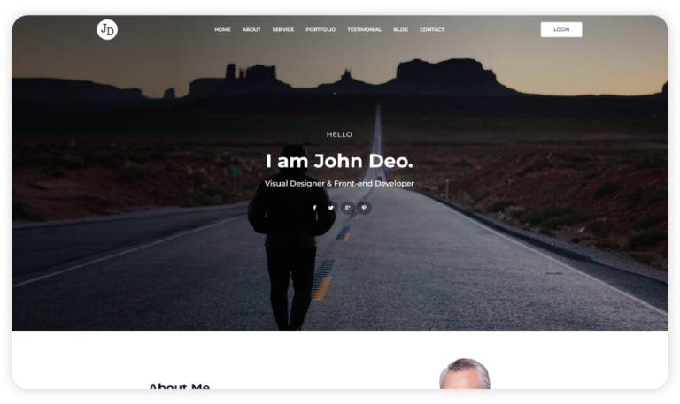 John - React Portfolio Template-3