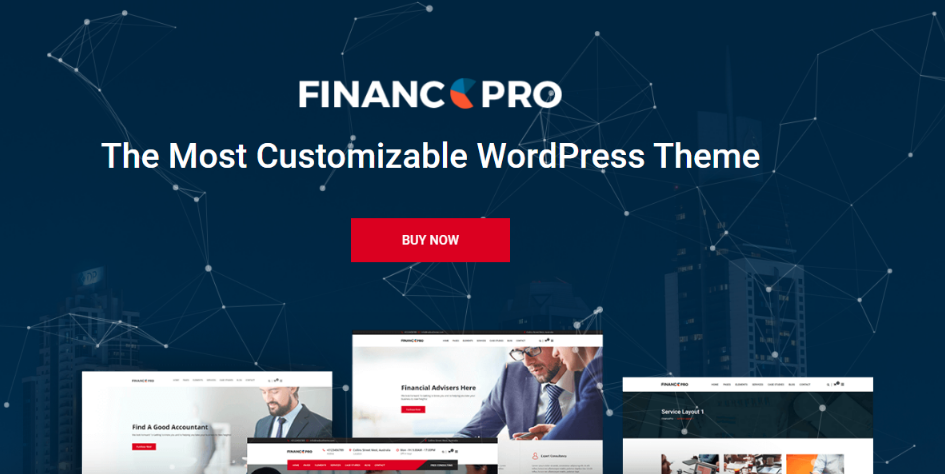 Finance Pro - Best Consulting WordPress Theme