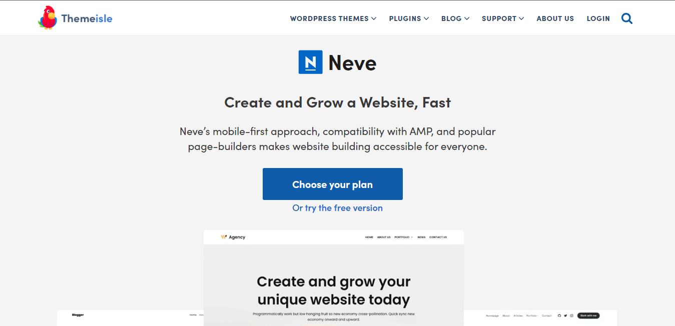 Neve - Consulting WordPress Theme