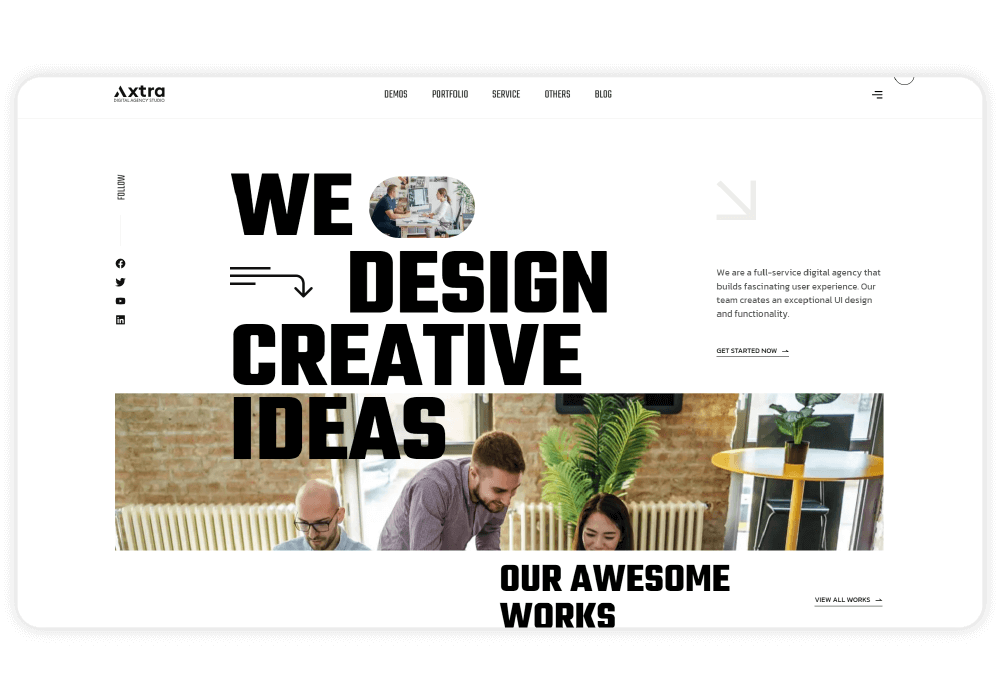 Home Creative Agency 3 WordPress Themes