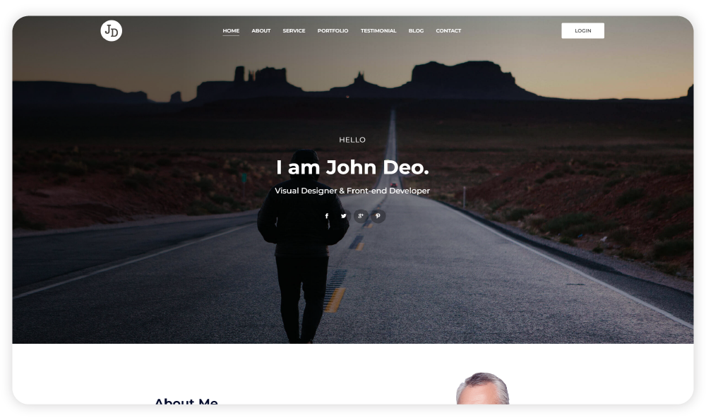 John - React Portfolio Template-3