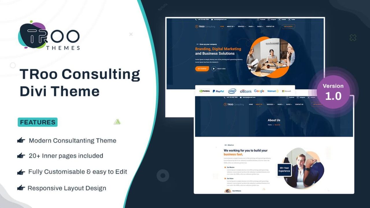 TRoo Consulting Divi Theme