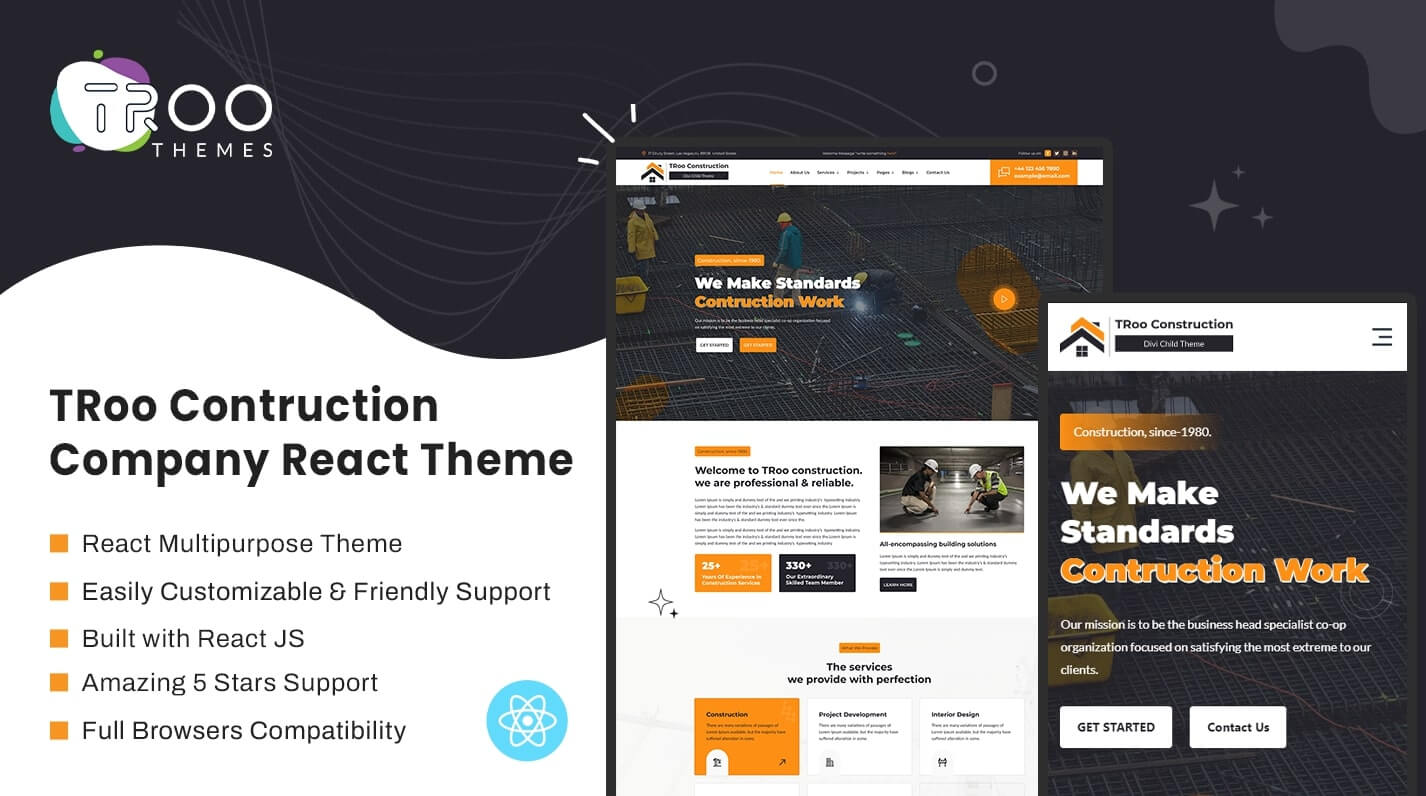 troo-construction-react-theme-preview
